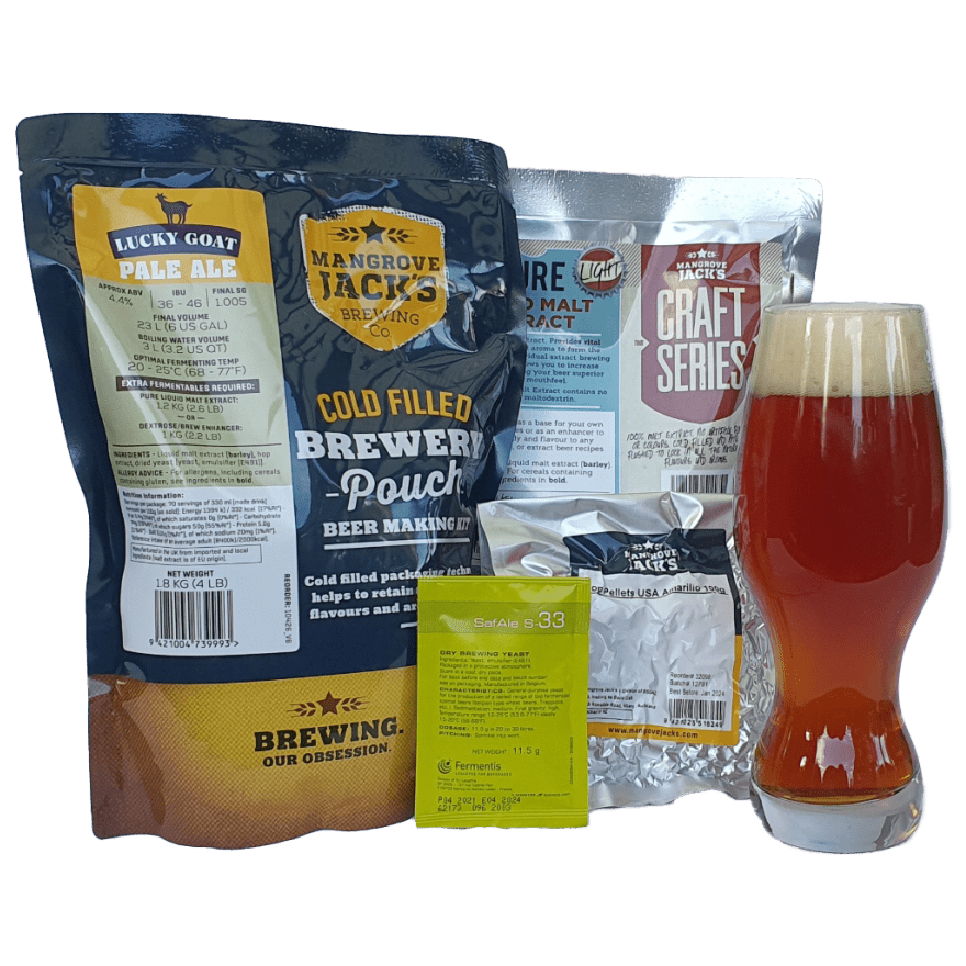 Lucky Goat Pale Ale Train Effect